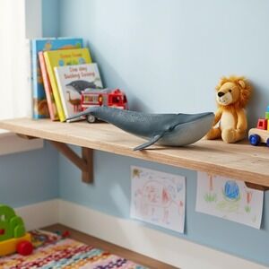 Schleich Blue Whale 14806 Marine Animal Figure Realistic Ocean Toy 10.75 Inch